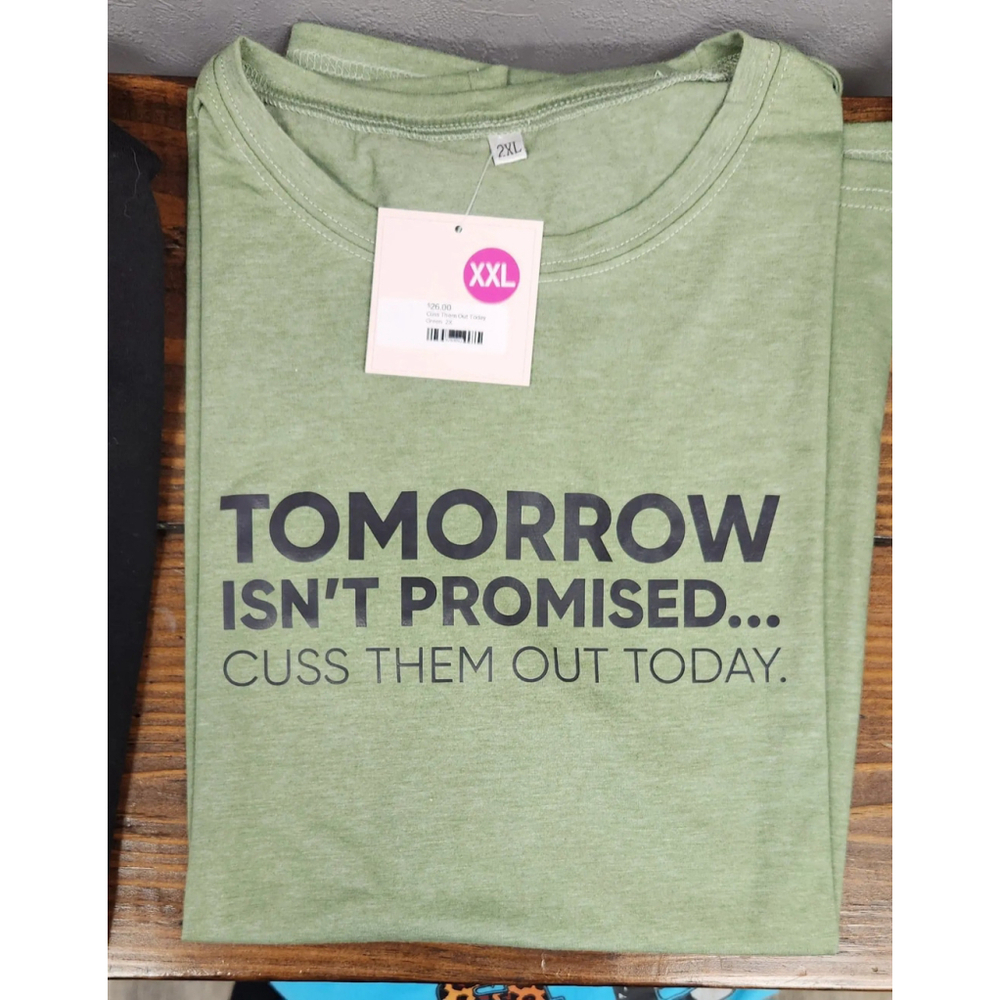Cuss Them Out Today size M pink - Picture 2 of 3